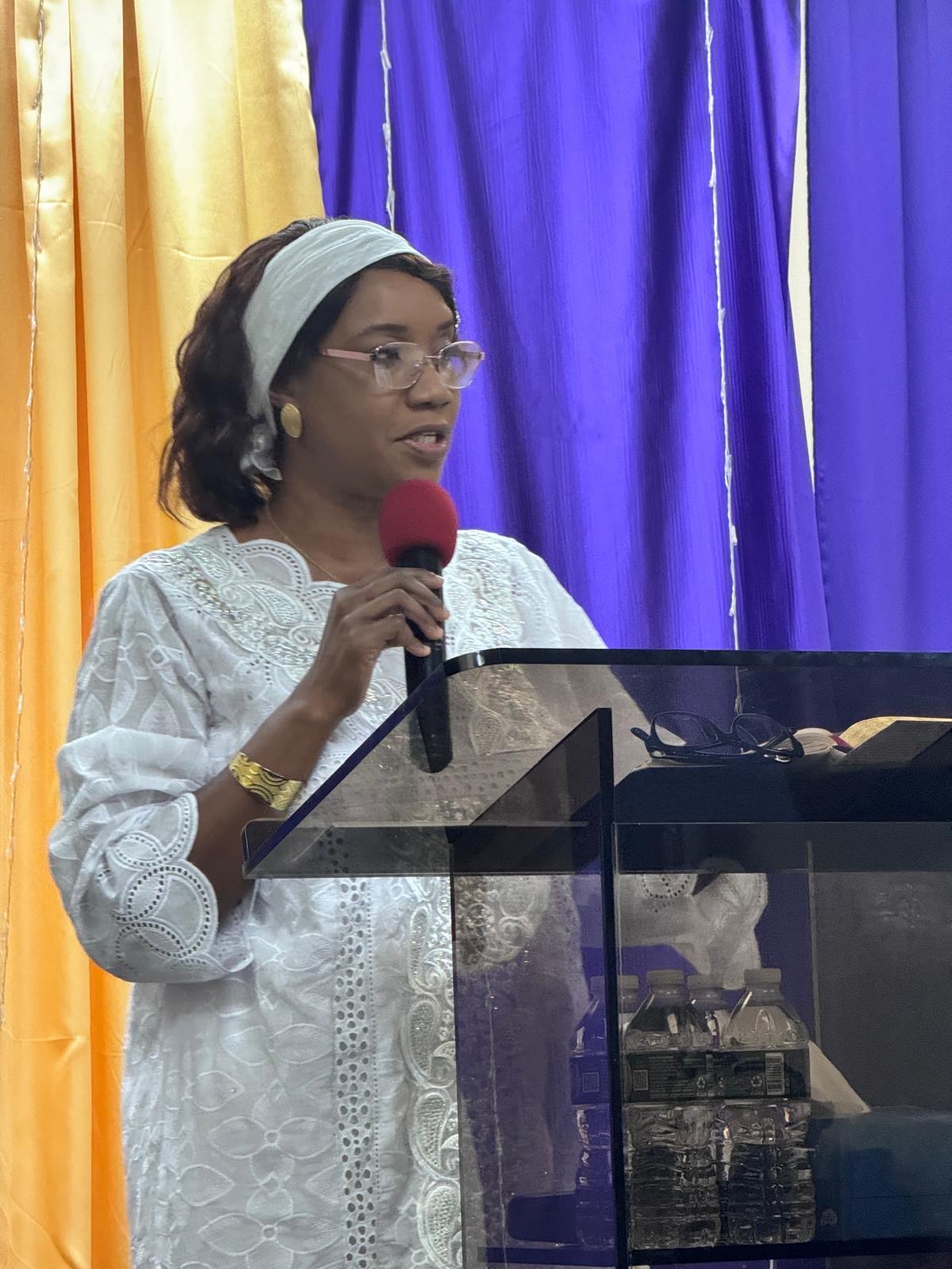Pasteure Yolande Amichia